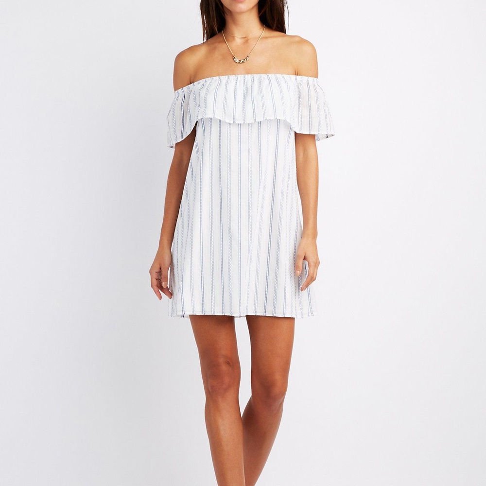 Off the shoulder dress